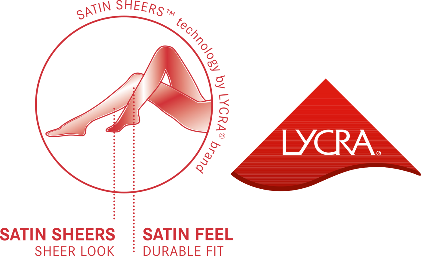 LYCRA® Satin Sheers